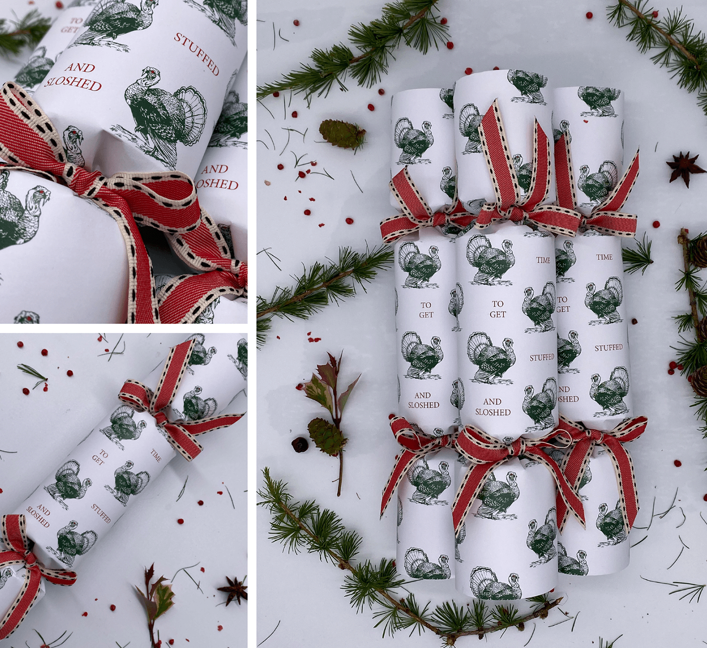 gin christmas crackers