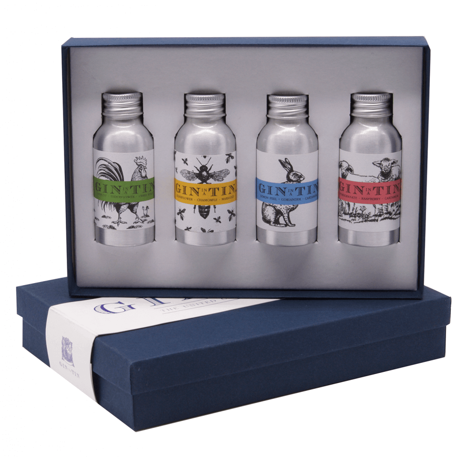GIN TIN GIFT BOX SET