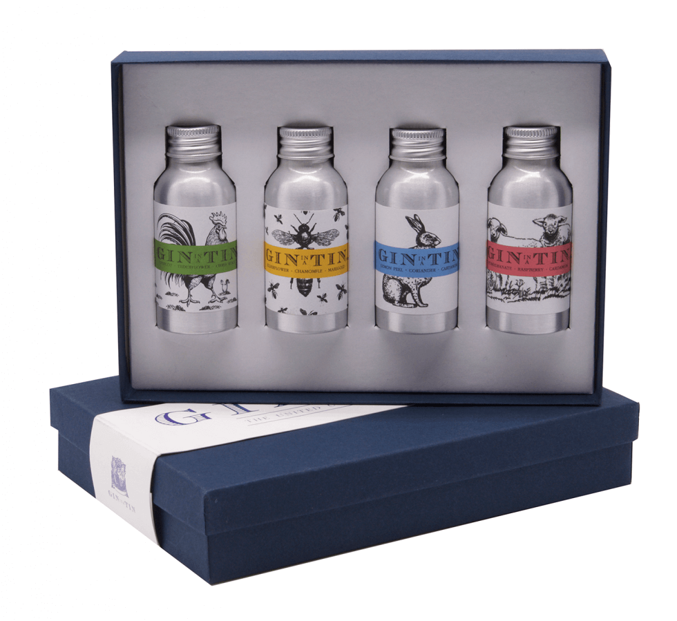 GIN TIN GIFT BOX SET