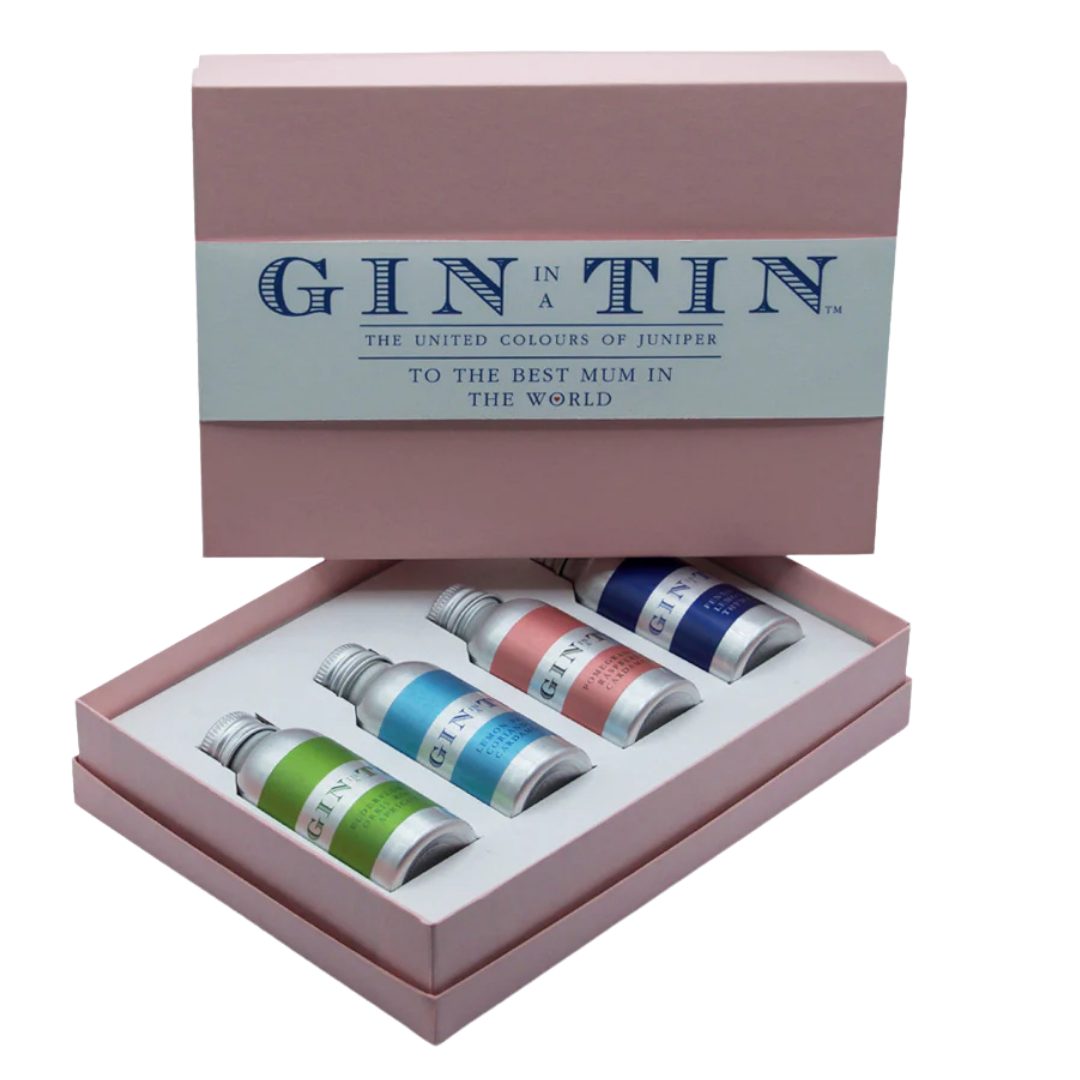 Gift Set of Four Gins For Mums