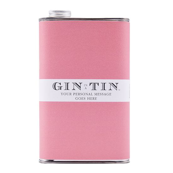 PERSONALISED GIN TIN