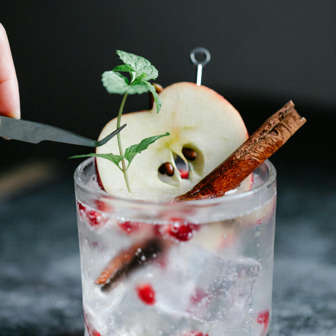 A Refreshing Apple & Beetroot Gin Cocktail