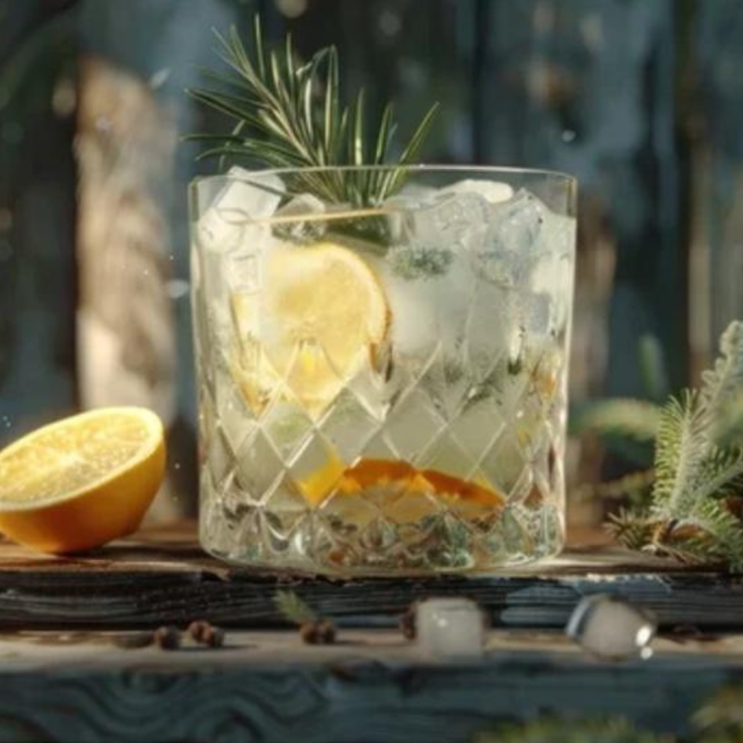 Spruce Gin Gimlet With No.18