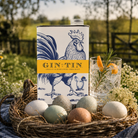 ©2026 Gin In A Tin - 50cl Tin - London Dry Apricot Gin -Cockerel Design - Still Life Image