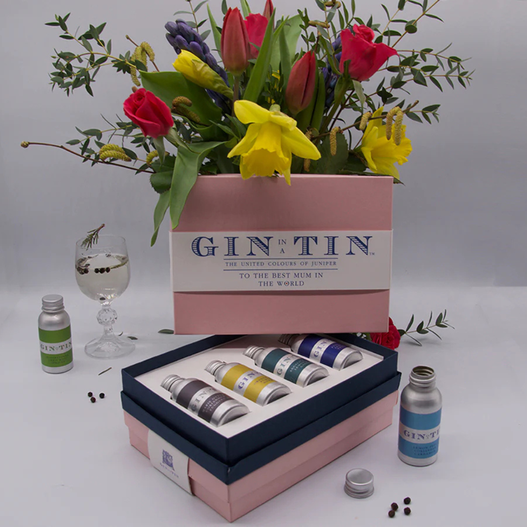 Gift Set of Four Gins For Mums