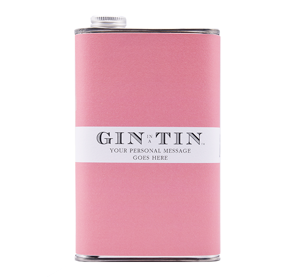 PERSONALISED GIN TIN
