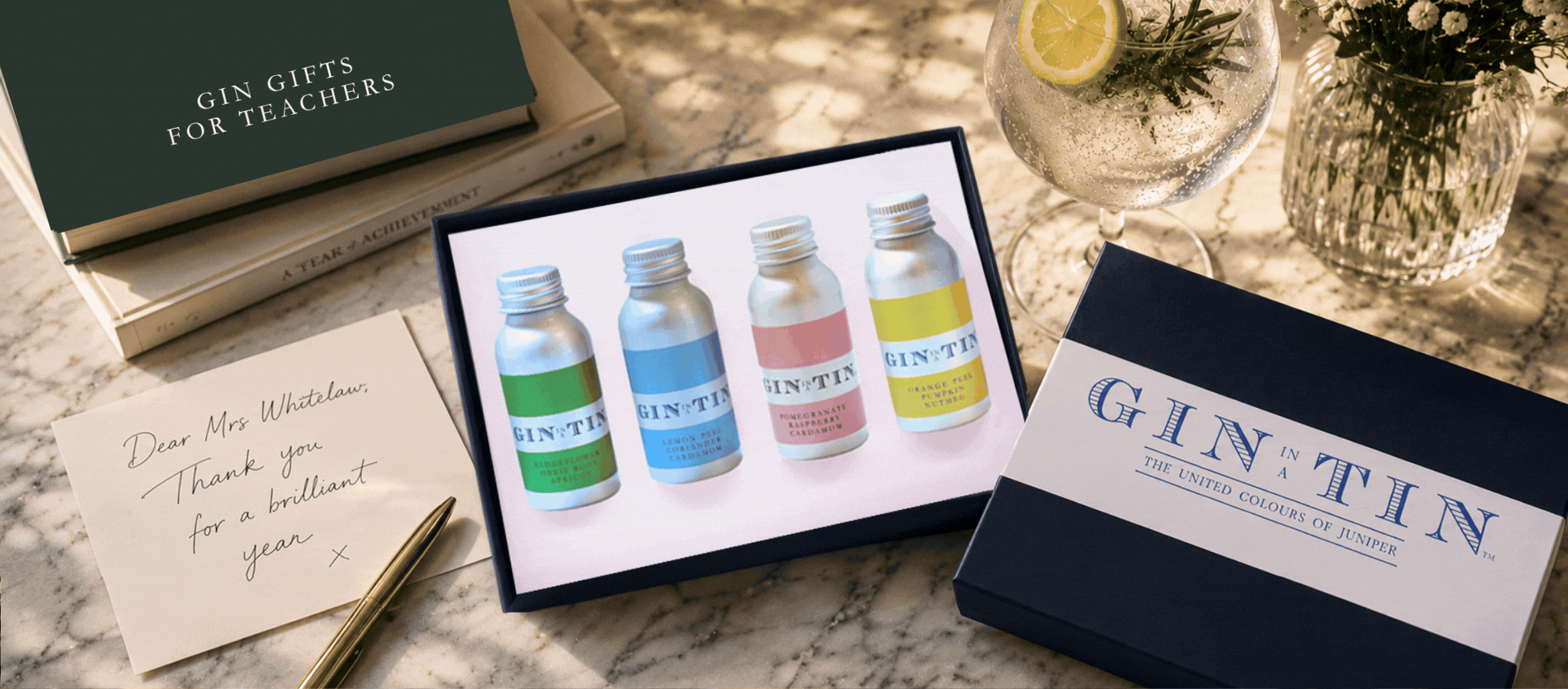 Gin In A Tin - Thank You Teachers Gin Gifts